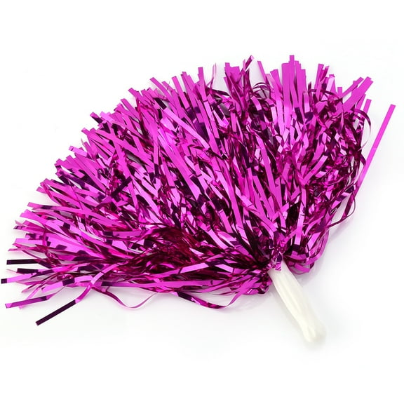 Domqga 7 Colors 6pcs Cheerleading Pom Poms Party Dance Accessory Sports Pompoms Cheer