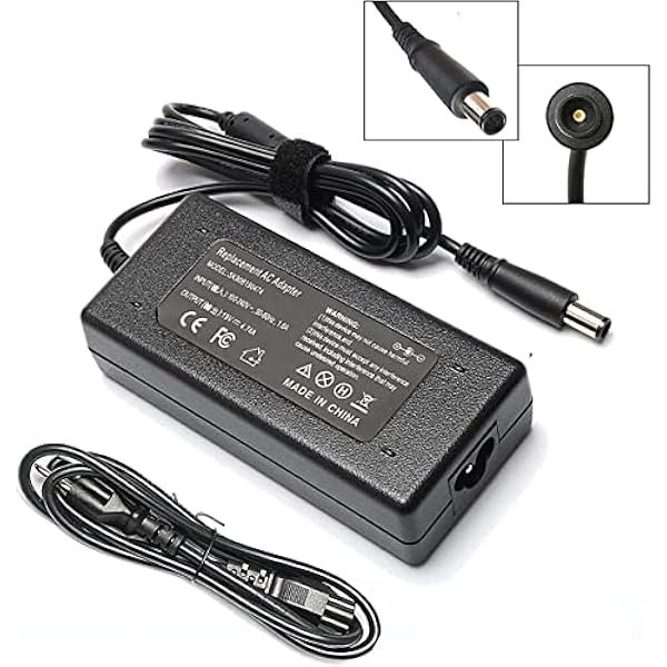 wonima02 90W AC Adapter Laptop Charger Compatible with Hp Elitebook 8460p 8470p 8440p 8560p 8760p 8460w 8470w 8570w Probook 4430s 4440s 4520s 4530s 4540s Compaq 6730b 6530b 6560b Notebook Power Cord