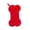 Red2, variant on 18.11 Inch Red Quilted Plush Christmas Stocking With Rhinestone White Faux Fur Cuff Large Fireplace Hanging Stocking