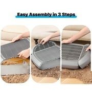 Neakasa Cat Pedal Step Stool with Filter Function, Easy to Clean Cat Litter Tray, Cat Litter Tray for M1 Open Top Self-Cleaning Cat Litter Tray
