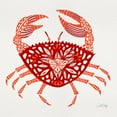thumbnail image 1 of Red Crab, Animals Unframed Giclee Print Wall Art by Cat Coquillette Sold by Art.Com, 1 of 4