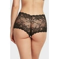 thumbnail image 3 of 6 Packs of SOFRA Women's Nylon Mid Rise Lace Hipster Panty Underwear - Style#7, 3 of 7