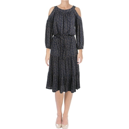 Blend Womens Dress - Lauren Ralph Lauren Womens Lamia Modal Blend Printed Casual Dress