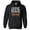 Black, variant on Thanksgiving Chillin' With My Turkeys Hoodie Sweatshirt Unisex Large Black