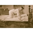 thumbnail image 2 of A Young Boy Climbs into Bed Poster Print (18 x 24), 2 of 4