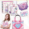 thumbnail image 4 of DIY Craft Purse Girls Purse Making Kit Educational Interactive DIY Bag for Kids, 4 of 7