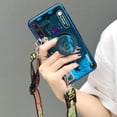 thumbnail image 1 of Soporte Emergente Crossbody Funda Para Teléfono OPPO A54 A16 A15 A15s A3s A5s A7 A11k A12 A12e A31 Realme C1 Lujo 3D Bluray Cámara Doraemon Carcasa Con Ajustable Cordón Suave TPU Cubierta Trasera, 1 of 4