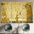 thumbnail image 2 of Klimt The Tree Of Life, 3D Canvas, Large Wall Art, Printed Canvas Canvas, Klimt Tree Canvas Art, Home Decor Canvas Print, Canvas Wall Decor - Natural Framed, 2 of 9