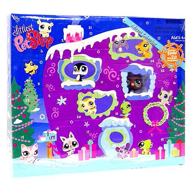 Littlest Pet Shop 2008 Advent Calendar Exclusive Figure Set - Walmart.com
