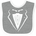 thumbnail image 3 of Inktastic Tuxedo Boys Baby Bib, 3 of 4