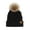 Black, variant on CC Kids Crafted Pom Detail Beanie