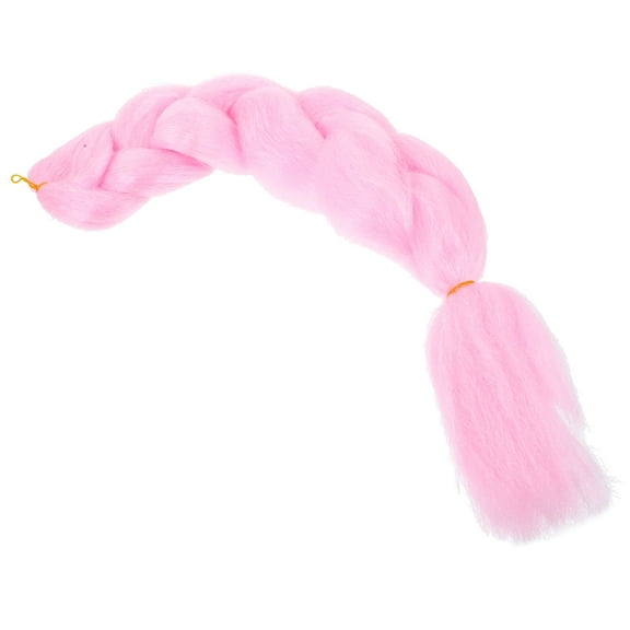 KONTONTY Glow In The Dark Braiding Hair 1Pack For Women With High Temperature Silk For Stage Performance