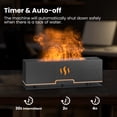 thumbnail image 6 of VAVSEA Flame Diffuser, Essential Oil Diffuser, 2 Colors Cool Mist Aroma Humidifier with Remote Control, for Bedroom Home Office, Black, 6 of 8