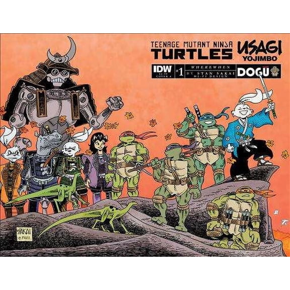 TMNT/Usagi Yojimbo: Wherewhen #1A VF ; IDW Comic Book