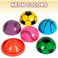 thumbnail image 2 of ArtCreativity 1.25 Inch Vinyl Sport Ball Poppers - Pack of 24 - Colorful Toy for Kids Ages 3+, 2 of 6