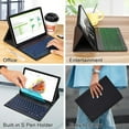 thumbnail image 7 of Backlit Keyboard Case for Samsung Galaxy Tab A8 10.5 2022 Smart Soft Case with Bluetooth Keyboard for Galaxy Tab A8 10.5" SM-X200/X205/X207 Detachable Wireless Keyboard Tablet Cover, 7 of 7