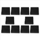 thumbnail image 1 of 100pcs 12 - Agujero Soporte de Broca de Destornillador Caja de Bolqueo Negra para Manejar de Seis Angulos de 6.35 mm, 1 of 5