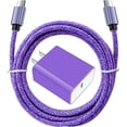 thumbnail image 1 of 20W Type C Fast Charging Block, 6ft Android Phone Charger Cable for Samsung Galaxy A16 A15 A14 5G A54 A35 A53 A13 A55 S24 S23 S22, USB C Pixel 9 Pro XL Fast Wall Charger for Google Pixel 8a 7a 6 Pro, 1 of 1