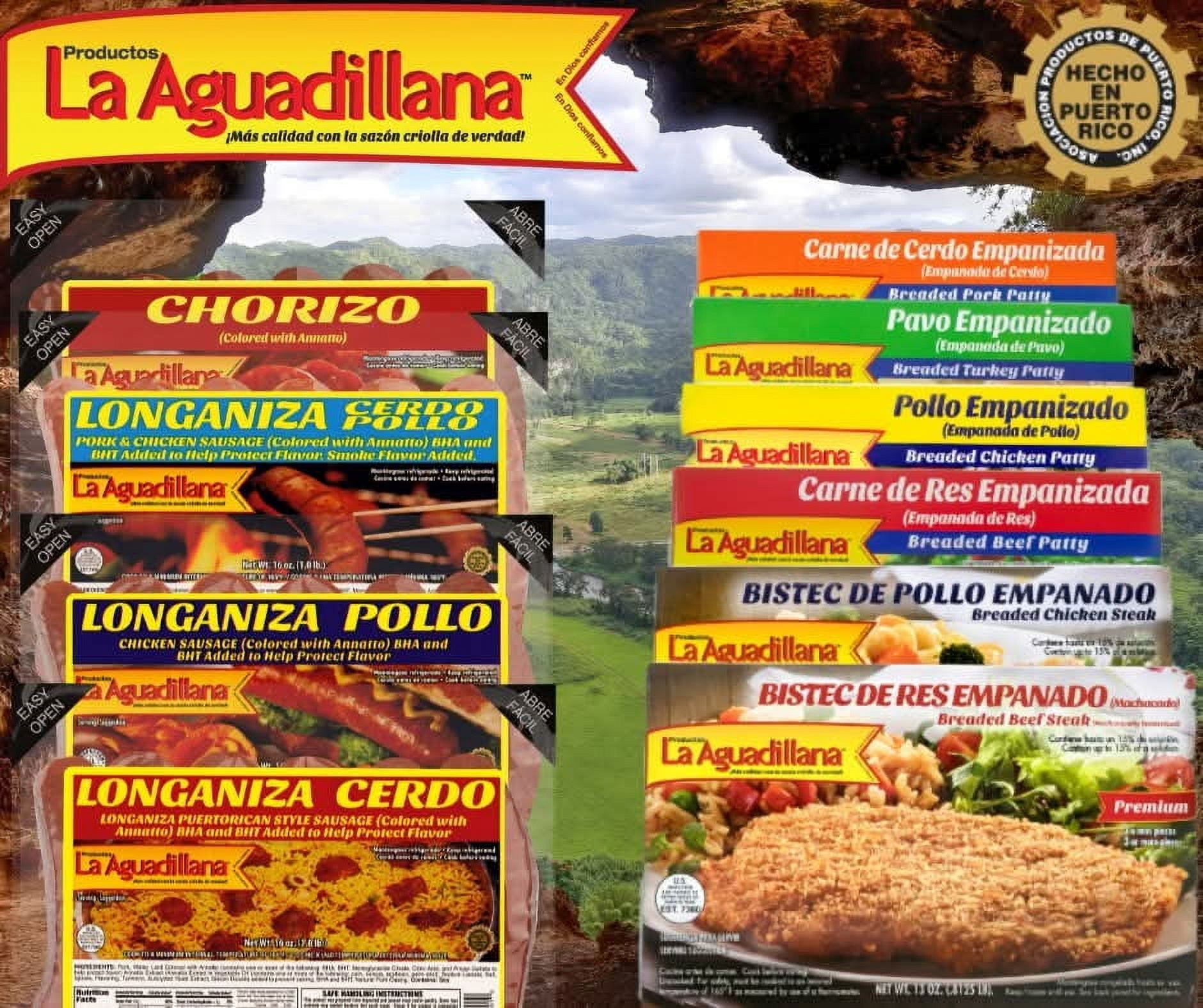 Aguadilliana Chicken Longaniza 1lb