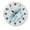 FFclock015, variant on ZXCXRQFa Desk Clocks Blue Seashell Starfi Silent Wall Clocks for Living Room Kitchen Decor Bathroom Farmhouse Non Ticking Decorative Clock 10-Inch Round Clocks