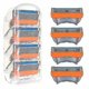 thumbnail image 1 of Compatible con Gillette Fusion5 Power Razor Blades Men, paquete de 12 recambios de cuchillas de afeitar con crema de espuma dontodent Kuyhfg Sin marca, 1 of 3