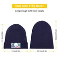 thumbnail image 2 of Pochacco Winter Beanie Hats for Men Women, Warm Cozy Knitted Cuffed Skull Cap, 2 of 8