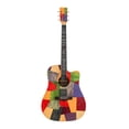 thumbnail image 1 of SONIDO GENERAL 41 pulgadas Guitarra acústica popular Cutaway Dreadnought Guitarra Sitka Spruce Top c Abanopi Instrumento de cuerda, 1 of 7