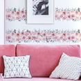 thumbnail image 3 of KDJ Bathroom Waist Line Wall Stickers Waterproof Peel & Art Mural Backsplash - for Home Decor, 3 of 9