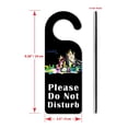 thumbnail image 3 of Do Not Disturb Door Knob Hanger Sign - London Town, 3 of 3