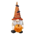 thumbnail image 2 of Halloween Gnome Figurine Decoration Spooky Gnome Ornament Holiday Decor Resin Statue Tabletop Mantel Shelf Party Display Indoor Home Accent Collectible Festive Ornament Gift, 2 of 5