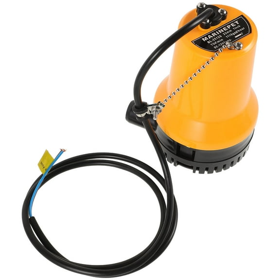 Raindrops High-Performance DC Submersible Bilge Pump for Boats Reliable Water Removal System Marine Application Electric Pump 12V Submersible Bilge Pump