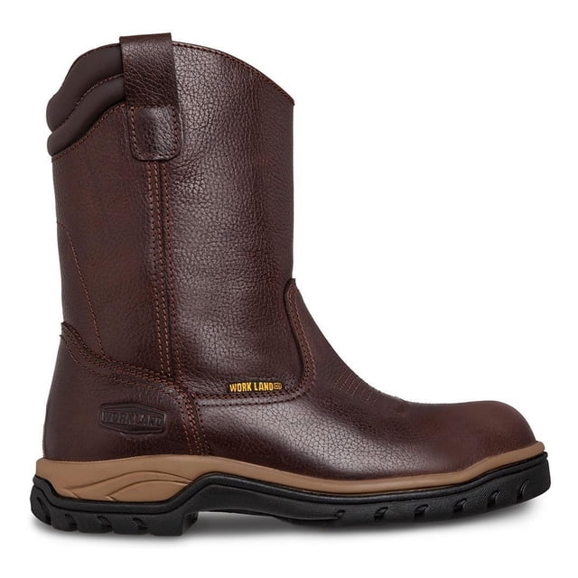Bota para Hombre Workland Bota Roper Con Casco Cafe Chocolate 28.5