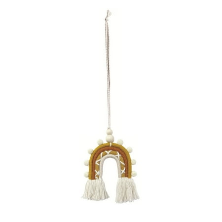 

Christmas Decorations Mini Rainbow Hair Ball Pendant Pendant Decoration Children S Room Bedroom Background Wall Decoration Items Christmas Gifts Yarn B