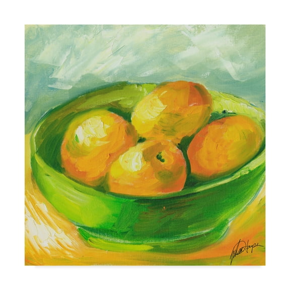 Trademark Fine Art 'Bowl of Fruit I' Canvas Art by Ethan Harper