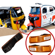APSMOTIV Pair of Side Indicator Lamp Light Suitable for Mahindra, Piaggio and Bajaj Auto Tuk tuk