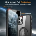 thumbnail image 7 of Allytechgroup iPhone 11 Pro Max Magnetic Case with Rotating Stand, Multi Angle Viewing Stand Anti-Scratch Compatible with Magsafe & Car Mount Phone Case for Apple iPhone 11 Pro Max, Black, 7 of 7