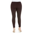 thumbnail image 3 of 24/7 Comfort Apparel Women's Stretch Ankle Length Legging, 3 of 4