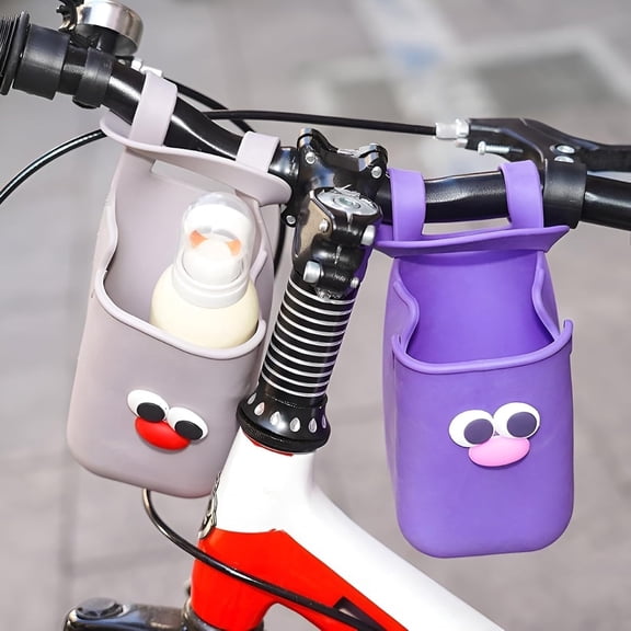 Multifunctional Silicone Cup Holder for Baby Carriage & Stroller (Pack of 1)