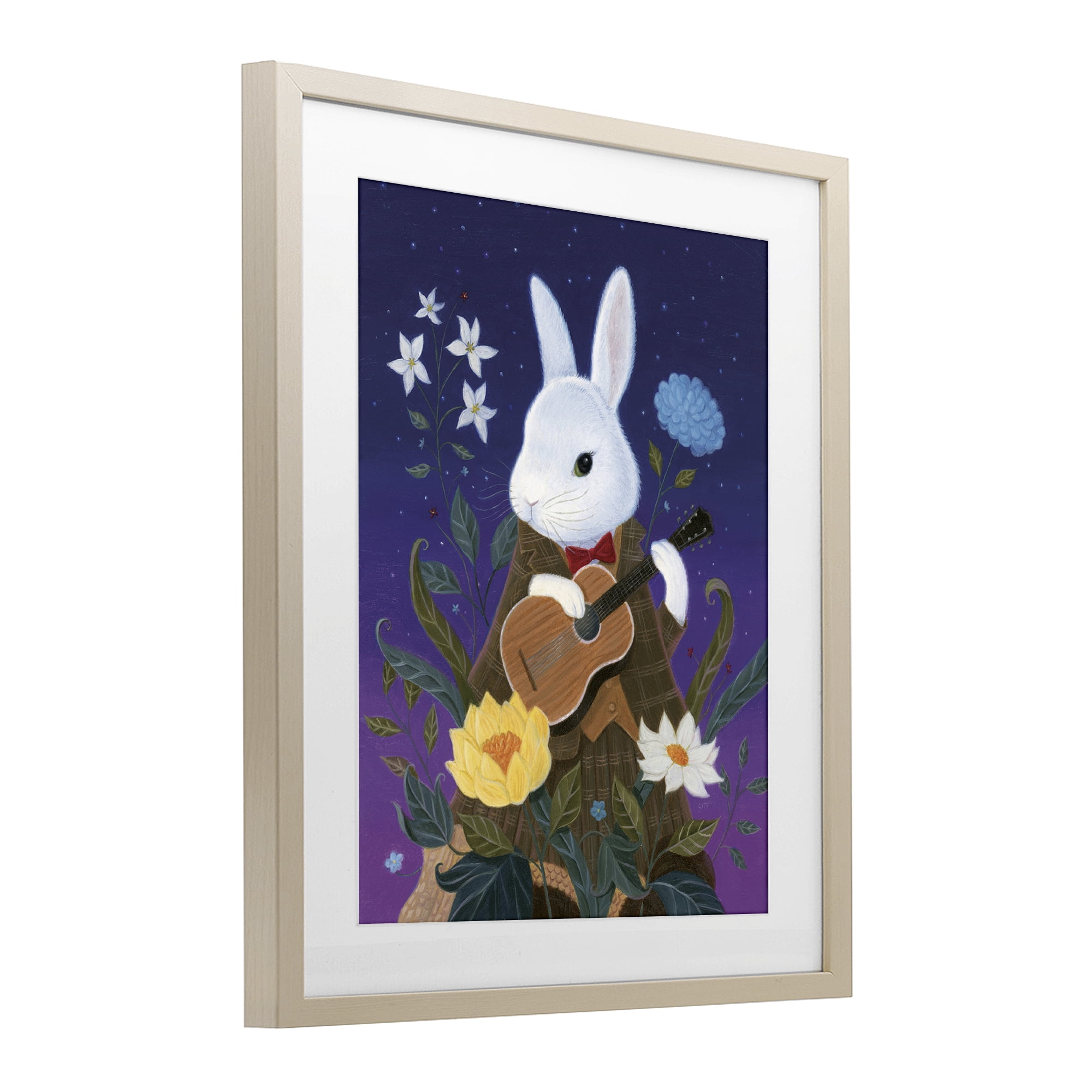 Stupell Industries Maria Von Carrot Birch Framed Print Under Glass, design by Gina Matarazzo