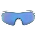 thumbnail image 3 of Optic Nerve Fixie PRO Sunglasses: Shiny White with Smoke Blue Mirror Lens, 3 of 3