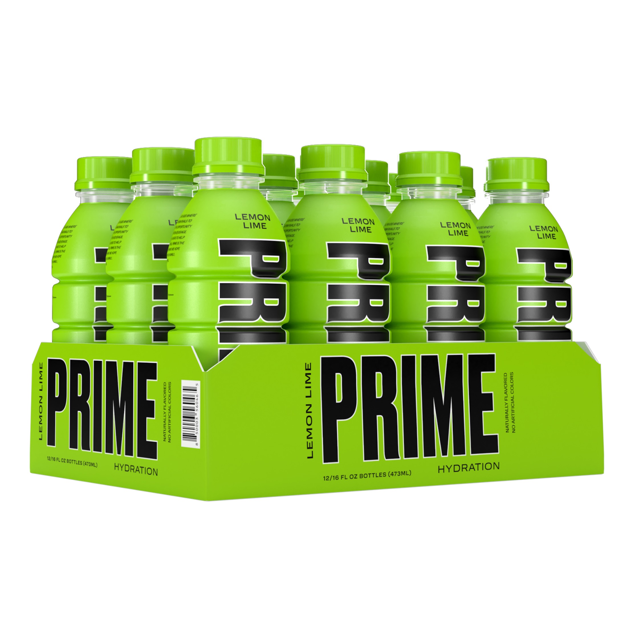 Prime Hydration with BCAA Blend for Muscle Recovery Lemon Lime (12 Drinks, 16 fl oz. Each) - image 3 of 4