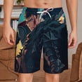thumbnail image 2 of Berserk Short Sweatpants Summer Daily Cozy Lounge Shorts 3D Printed Beach Shorts Sweatpants With Drawstring And Pockets, 2 of 7