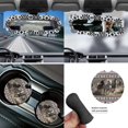 thumbnail image 5 of Yuyamidu Southwest Aztec Horse Car Seat Cover Set with Steering Wheel Cover Seat Belt Covers Trash Bin Rear View Mirror Cover Armrest Cushion Pad Coasters Gear Shift Cover Handbrake Cover, 14 Pack, 5 of 7
