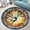 Aerial Acrobatics Aerial, variant on Round Area Rug, Mountain27 Non-Slip Floor Mat, Soft Washable Carpet for Living Room Bedroom Decor 24 Inch
