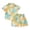 Yellow, variant on WOYY Toddler Boys Hawaii Outfits Summer Beach Short Sleeve Shirt Shorts Set, Sizes 12M-5T