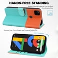 thumbnail image 3 of Compatible with Google Pixel 4A 4G Cute Animals Pattern Wallet Case with Card Slots Flip Cover, 3 of 5
