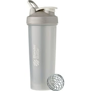 BlenderBottle Classic V2 Shaker Bottle Perfect for Protein Shakes and Pre Workout, 32-Ounce, Pebble Grey