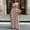 *Coffee, variant on ClodeEU Women's Deep V Neck Halter Stripe Maxi Dress, Backless Sleeveless Casual Beach Long Dress Coffee,Womens Plus M