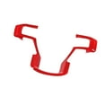 thumbnail image 4 of yotijar Steering Wheel Panel Cover Car Steering Wheel Frame Cover for F150 Red, 4 of 8
