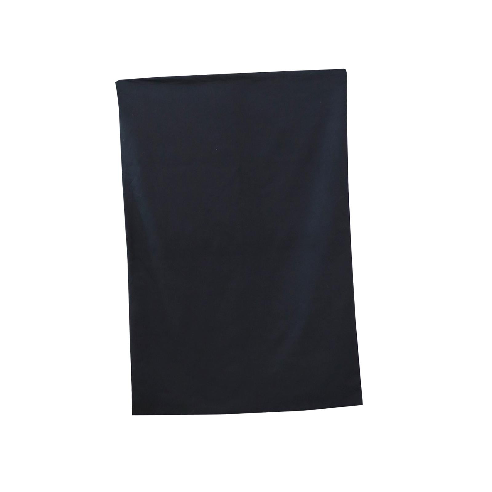 Laundry Bag Thicken Oversized Drawstring Packing Bag, Travel Garment Bags, Machine Washable Large Size Canvas Clothes Quilt Storage Bag black 48cmx80cm